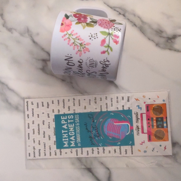 *3/$20* Smartass and Sass bundle - Sassy Mug and Mixtape Magnets - Picture 1 of 5